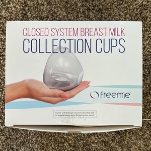 Freemie cups breast pumping supplies